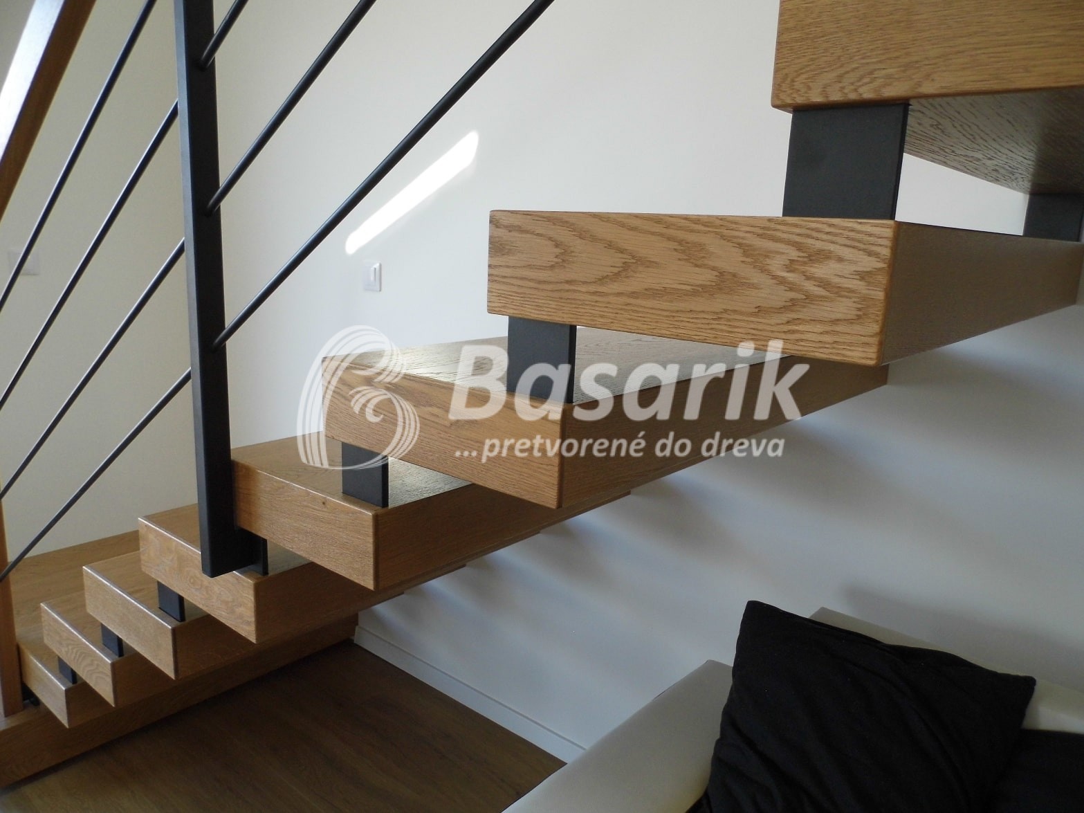 Moderné dizajnové schody