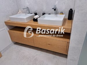 skrinka pod umývadlo dub