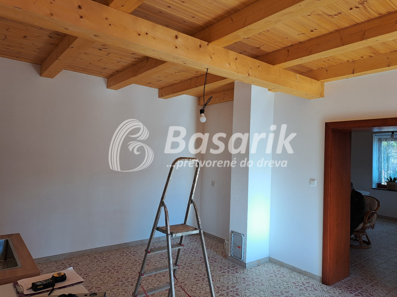 schody do podkrovia riešenie - pred realizáciou