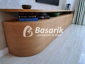 minimalistická TV skrinka