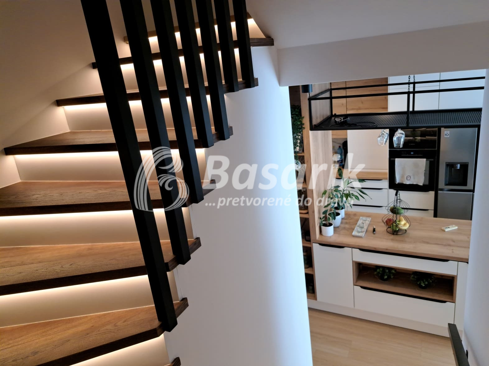 LED podsvietenie, moderný dizajn