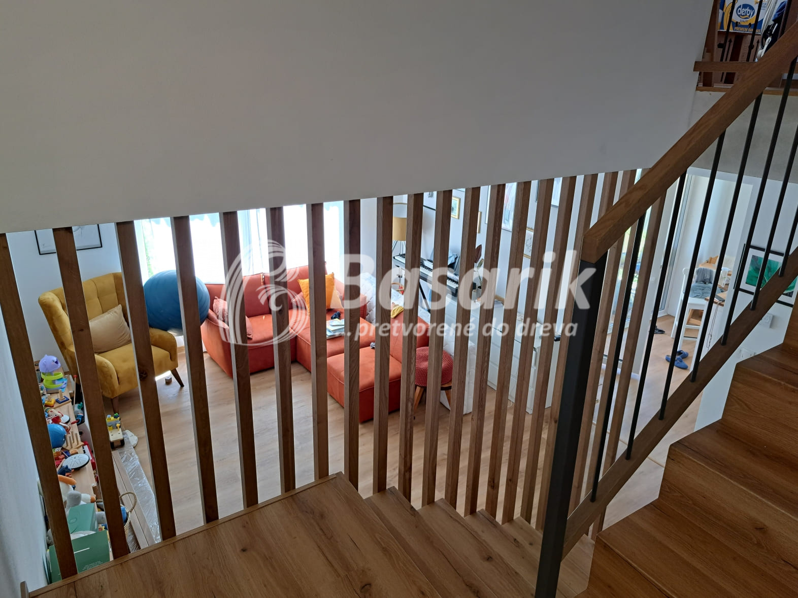 Interiérové zábradlie