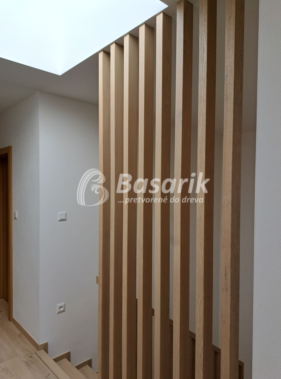 Schody - lamelové zábradlie - galéria