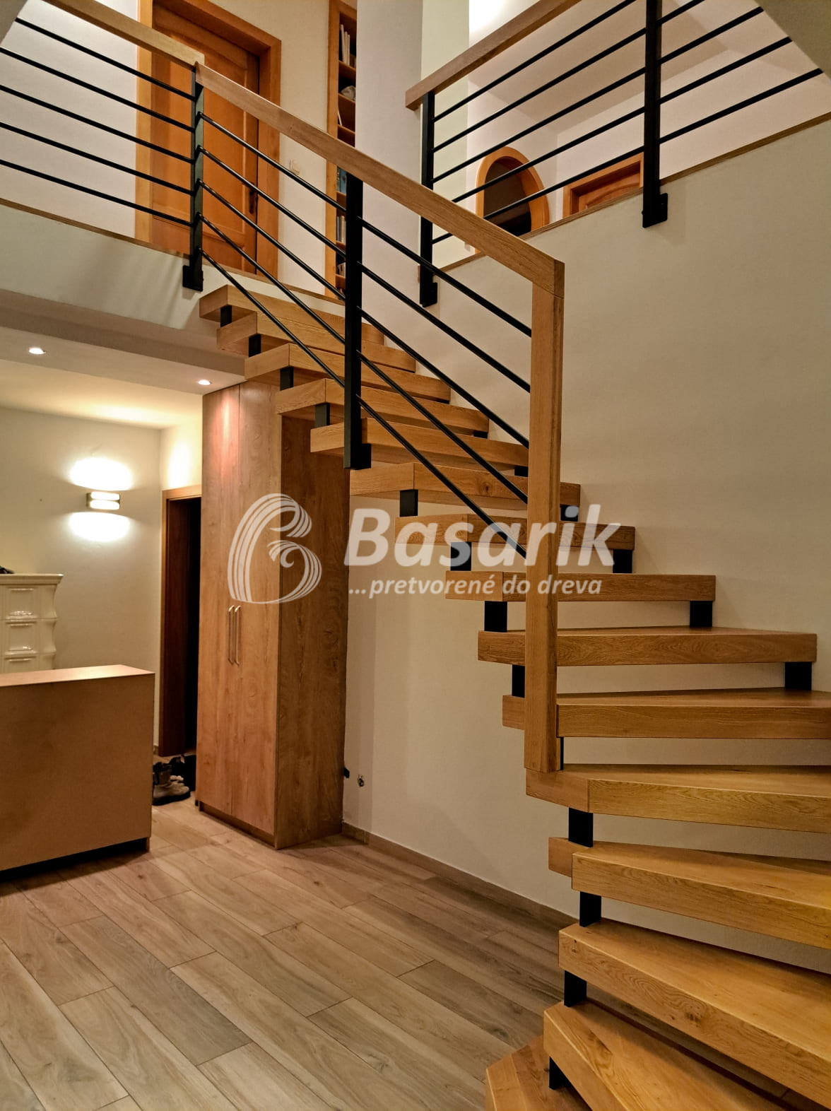 Moderné interiérové schody